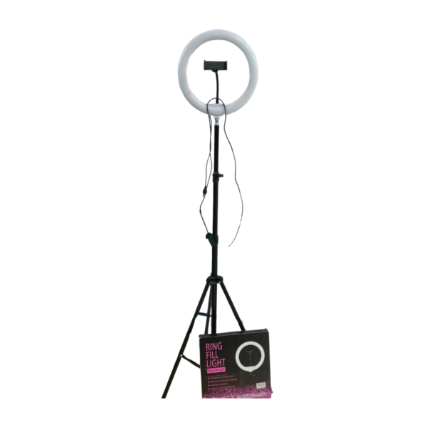 10-Inch LED Ring Light with 2.1m Adjustable Stand