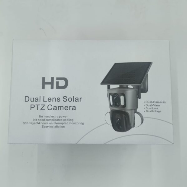 4mp Dual Lens  4G solar PTZ Camera - Image 4