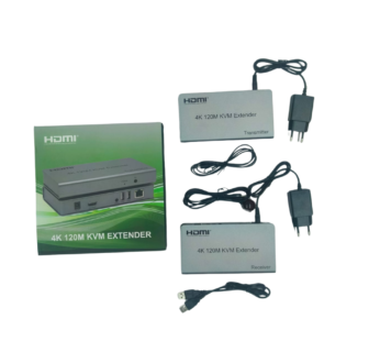 120M KVM HDMI extender over Ethernet  with USB