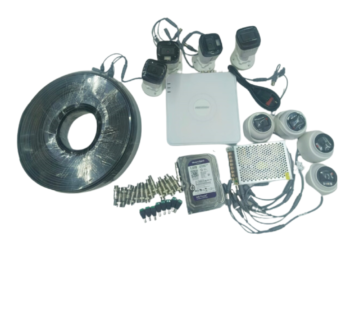 Hikvision 8 Smart Hybrid CCTV Camera Full Kit