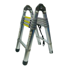 3.8M Aluminum Double Telescopic Ladder