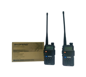 Baofeng UV-5R Walkie Talkie (5-8km) – 2pcs