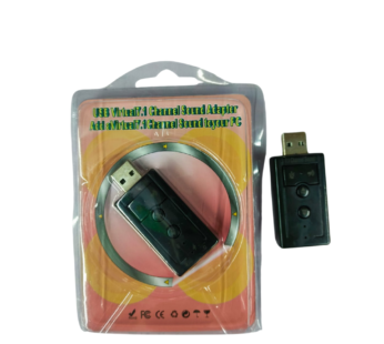 USB virtual 7.1 channel sound adapter