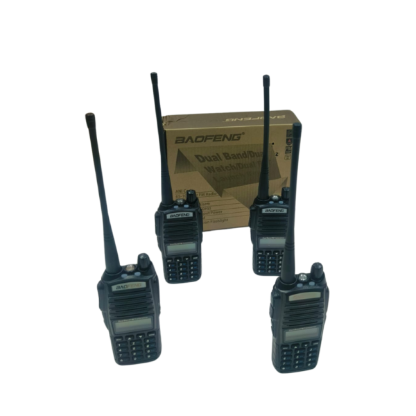 Baofeng UV-82 Walkie Talkie (5-8KM) - 4pcs