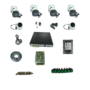 Dahua 6 channel HD CCTV Kit (2MP cameras) with 500TB Hard Disk