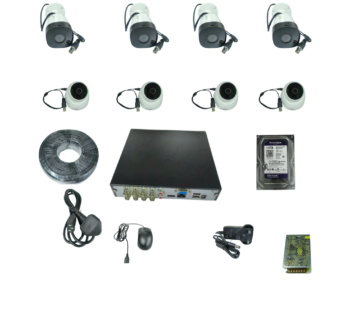 Dahua 8 channel HD CCTV Kit (2MP cameras) with 1TB Hard Disk