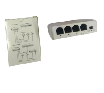 1 in 3 Out PoE Extender For Devices Like IP Cameras, IP Phone, Wireless AP