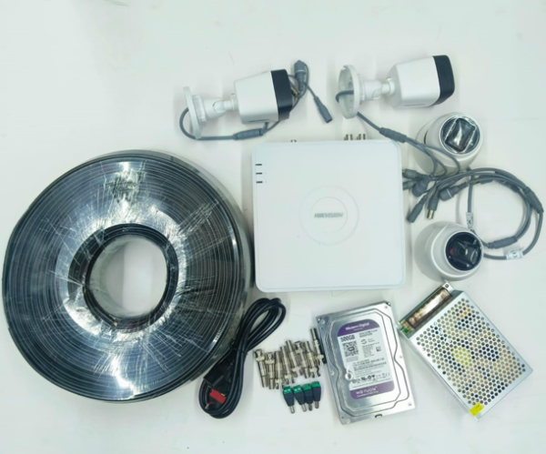 Full Kit 4 Channel Hikvision