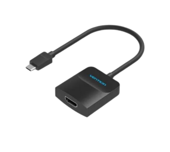 Vention Type-C to HDMI Adapter 0.15M Black ABS Type TDCBB