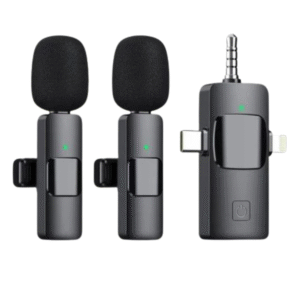 K35TI 3 In 1 dual wireless microphone