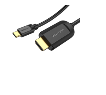 Vention Type-C to HDMI Cable 2M Black CGUBH