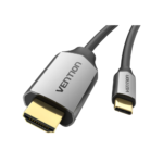 Vention Type-C to HDMI Cable 2M Black Metal Type CGSBH