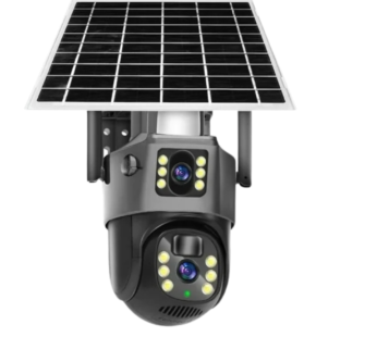 V380 4g dual solar camera