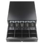 5 Slots Cash Register Drawer, Point of Sale System, Cash Drawer, 5-compartment drawer, POS drawer, cash register POS, retail cash drawer, secure cash storage, metal cash drawer, drawer for POS, cash management system, POS accessory, cash drawer for business, durable cash register, office POS drawer.