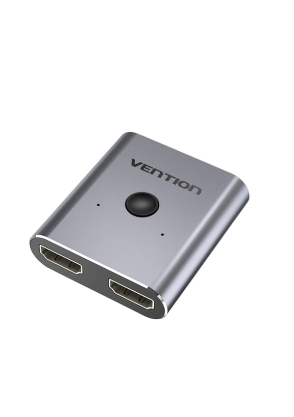 Vention 2-Port HDMI Bi-Direction Switcher Silver