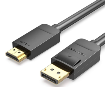 Vention DP to HDMI Cable 2M Black