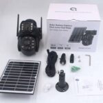 6MP 4G 20X Zoom Dual Lens Ubox Solar Camera