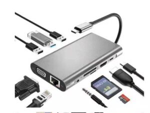 USB Type-C to HDTV 10-in-1 Hub