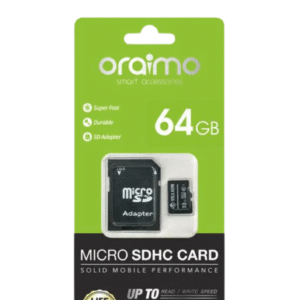 Oraimo Micro SD card 64gb