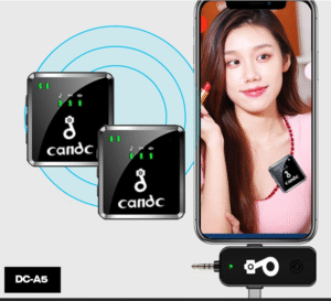 Candc dc-a5 dual wireless microphone
