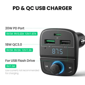 UGREEN Bluetooth Car Charger