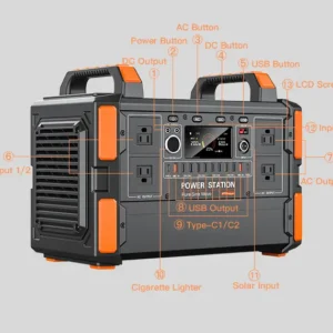 T11 1200W Portable Solar Generator